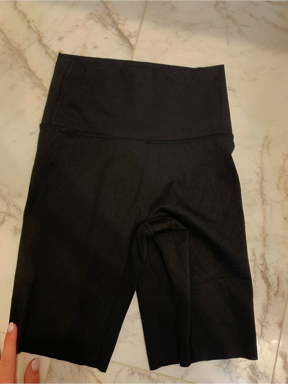 Aerie offline Black High-Waist Biker Shorts SMALL